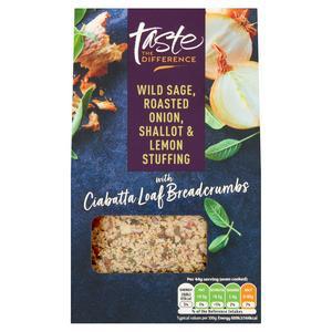 Sainsbury's Sage Roast Onion & Shallot Stuffing, Taste the Difference 110g