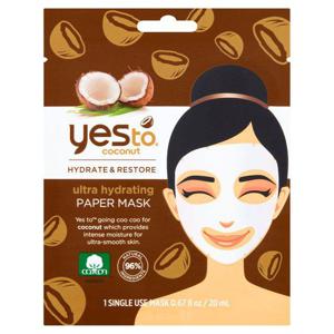 Yes To Coconut Ultra Hydrating Paper Mask