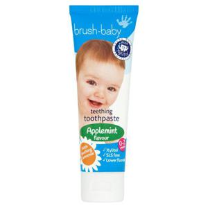 Brush-Baby Teething Toothpaste Applemint 0-2 Years 50Ml