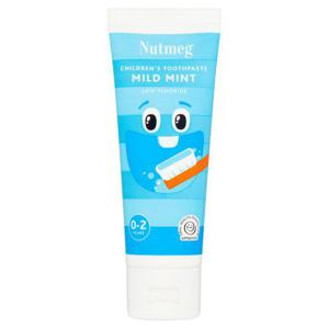 Nutmeg Kids 0-2 Years Mild Mint Toothpaste