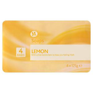 Morrisons Lemon Deodorising Soaps