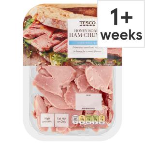 Tesco Honey Roast Ham Chunks 180G