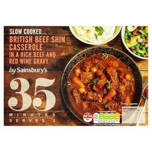 Sainsbury's Slow Cook Beef Shin Casserole 550g (Serves 2)