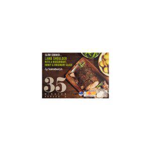 Sainsbury's Slow Cook Lamb Shoulder with Honey & Rosemary 450g (Serves 2)