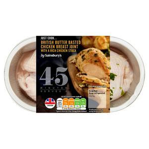 Sainsbury's Just Cook Mini Chicken Roast 355g (Serves 2)