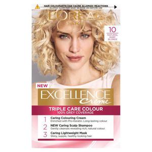 L'Oreal Paris Excellence Creme Natural Baby Blonde 10 Permanent Hair Dye