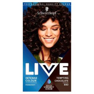 Schwarzkopf LIVE Intense Colour Permanent Brown Hair Dye Tempting Chocolate