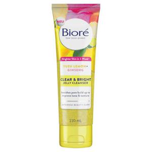 Biore Clear & Bright Jelly Cleanser