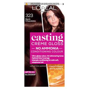 L'Oreal Paris Casting Creme Gloss Dark Chocolate 323 Semi-Permanent Hairdye