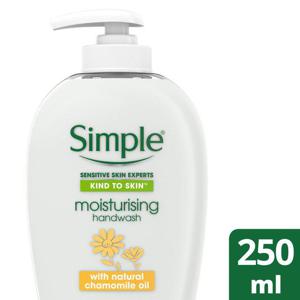 Simple Moisturising Hand Wash With Chamomile Oil