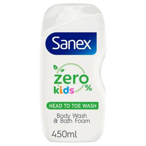 Sanex Zero % Kids Head To Toe Wash