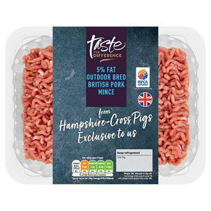 Sainsbury's 5% Fat Outdoor Bred British Pork Mince, Taste the Difference