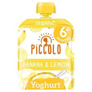 Piccolo Organic Banana & Lemon Yoghurt Smooth 6+ Months