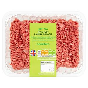 Sainsbury's Lamb Mince 10% Fat 500g