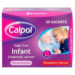 Calpol Infant Sugar Free Satchets