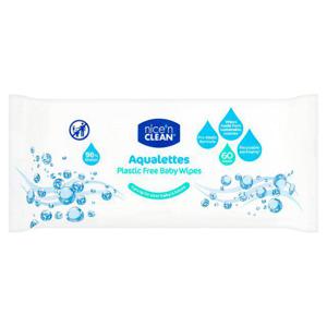 Aqualettes Plastic Free Baby Wipes