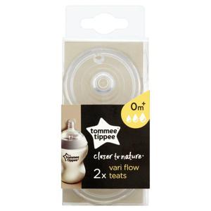 Tommee Tippee Closer To Nature 0+ Months Vari Flow Teats