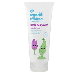 Organic Children Bath & Shower Wash Lavender