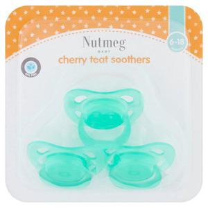 Nutmeg Cherry Teat Coothers 6-18M