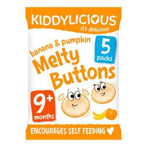 Kiddylicious Banana & Pumpkin Melty Buttons