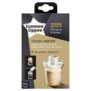 Tommee Tippee Closer To Nature 6 Milk Powder Dispensers