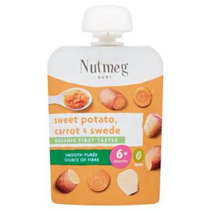 Nutmeg Sweet Potato, Carrot & Swede Baby Food 6M+