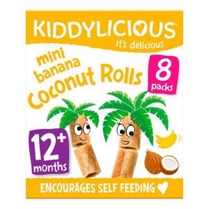 Kiddylicious Banana Mini Coconut Rolls