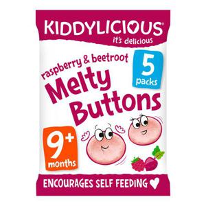 Kiddylicious Raspberry & Beetroot Melty Buttons