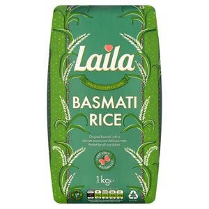 Laila Basmati Rice 1Kg