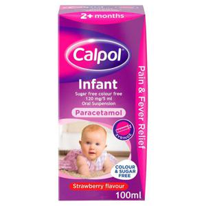 Calpol Infant Sugar Free Strawberry Liquid +2 Months