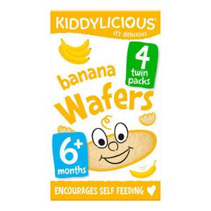 Kiddylicious Banana Wafers 6 Months+