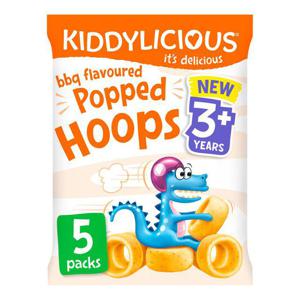 Kiddylicious Bbq Popped Hoops