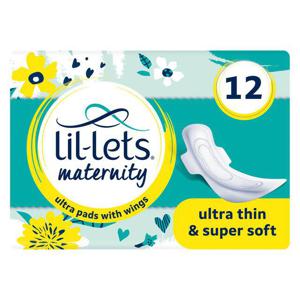 Lil-Lets Maternity Ultra Pads With Wings