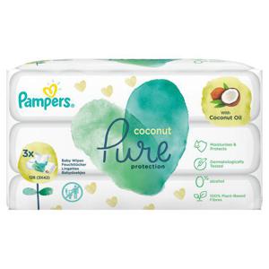 Pampers Coconut Pure Protection Baby Wipes