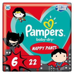 Pampers Baby-Dry Superhero Nappy Pants Size 6