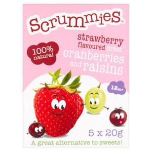 Scrummies Strawberry Snacks