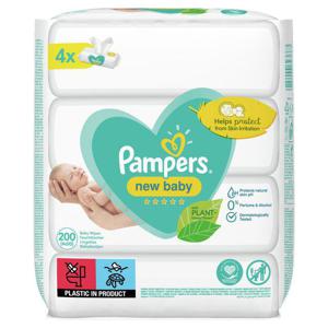 Pampers New Baby Sensitive Baby Wipes Quad