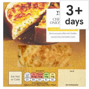 Tesco Cheese & Onion Quiche 160G