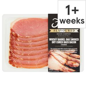 Fuller Flavoured Whisky Smoked Cured Back Bacon 8S 280G