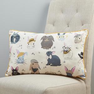 Morrisons Multi Rabbit Cushion