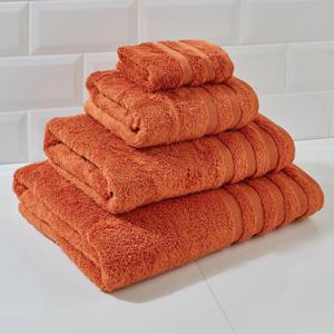 Morrisons Burnt Orange Bath Towel