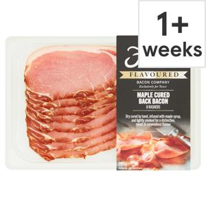 Fuller Flavoured Maple Cured Back Bacon 8 Pack 280G