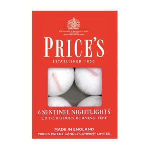 Price's Sentinel White Tealights