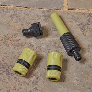 Morrisons Twist Nozzle & Connector Set 4 Piece