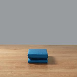 Morrisons 100% Cotton Teal King Fitted Sheet