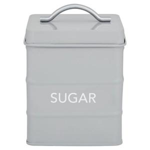 Morrisons Grey Square Sugar Canister