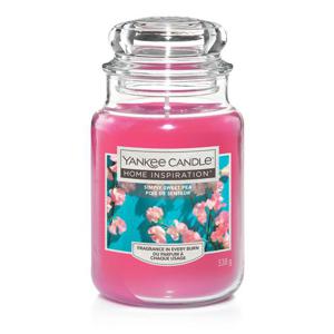 Yankee Candle Home Inspiration Sweet Pea Jar Candle, Large