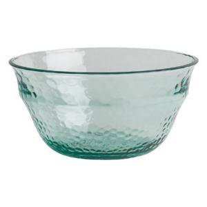 Acrylic Recycled Glass Effect Salad Bowl