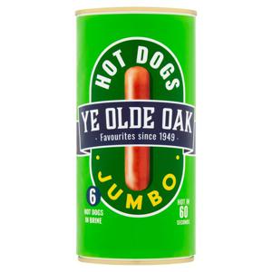 Ye Old Oak Jumbo Hot Dogs 560G