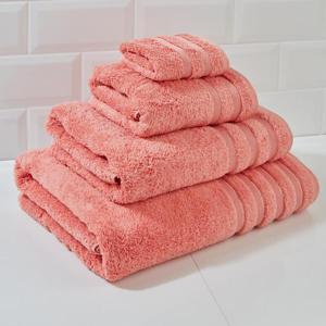 Morrisons Egyptian Cotton Peach & Amber Bath Sheet